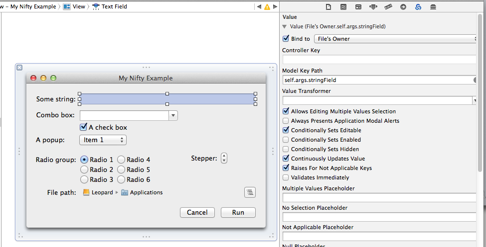 Example String Field